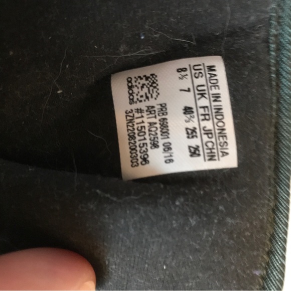 adidas Green and Black Winter Boots Size 8.5 Great Condition ♡ - Picture 7 of 7